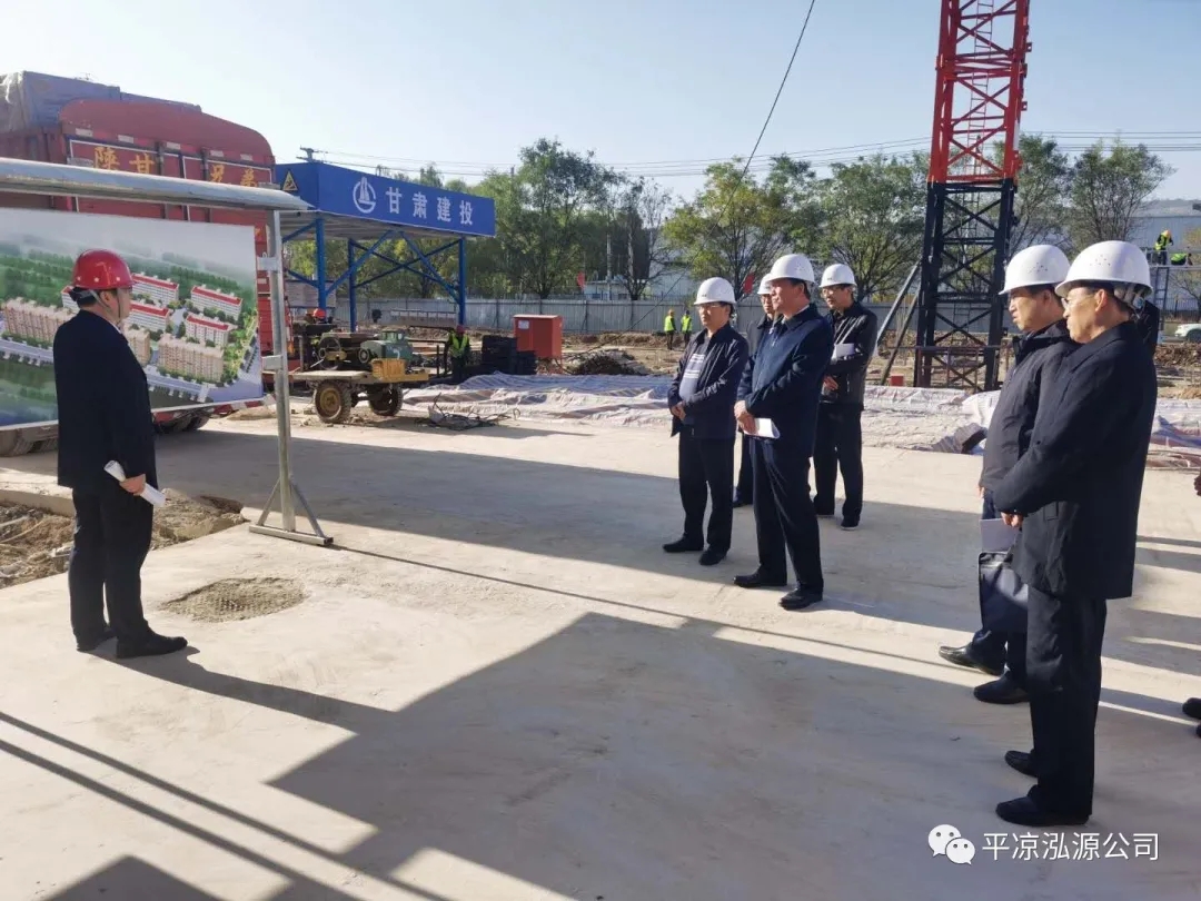 市委辦公室、市政府國資委督查泓源公司工作(圖2)